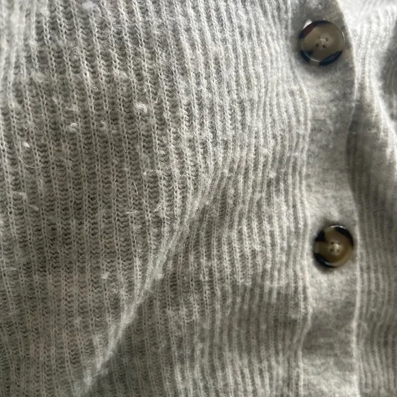 Quince baby alpaca wool cropped cardigan - Picture 12 of 12